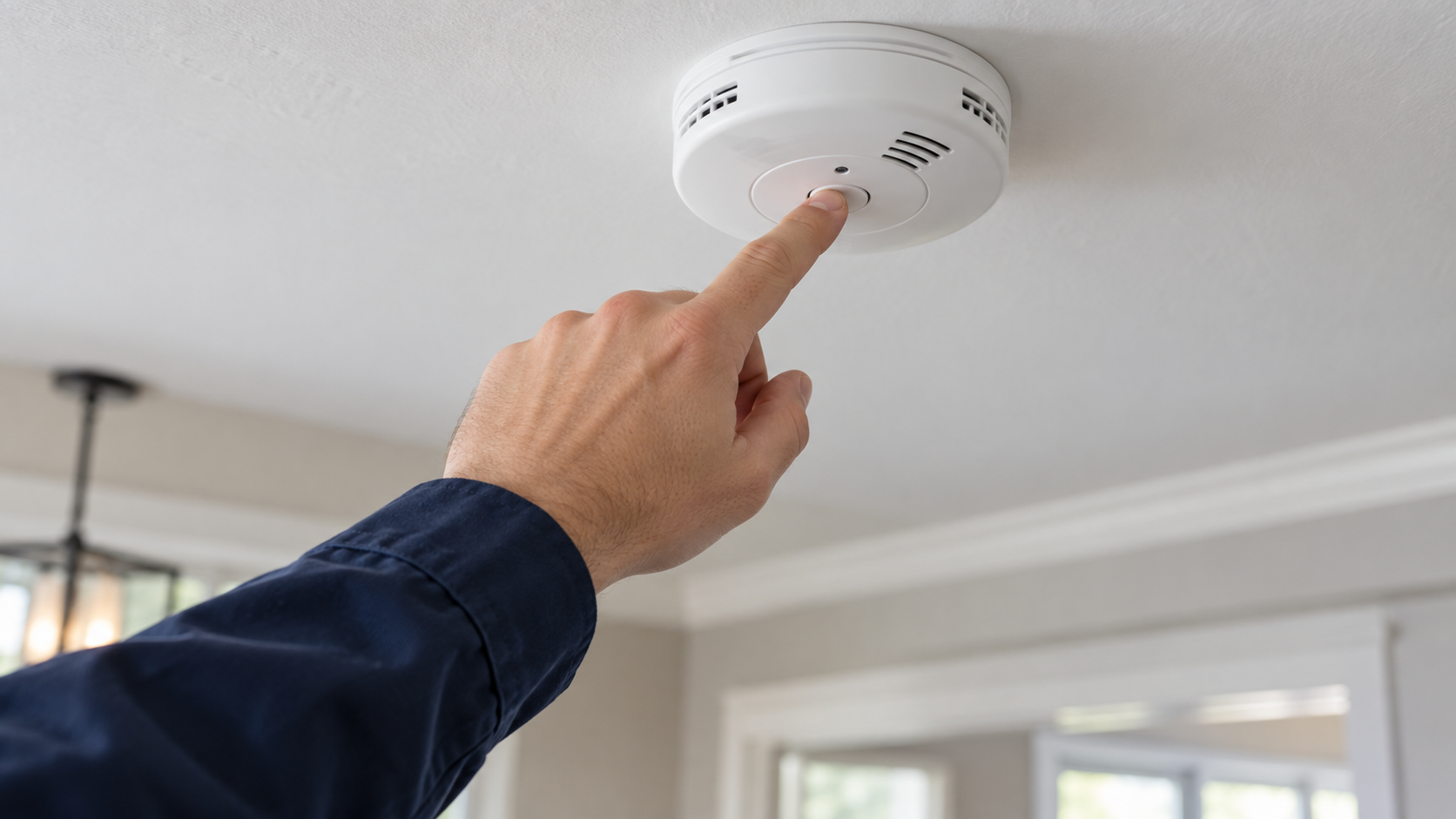 Smoke alarm illustration